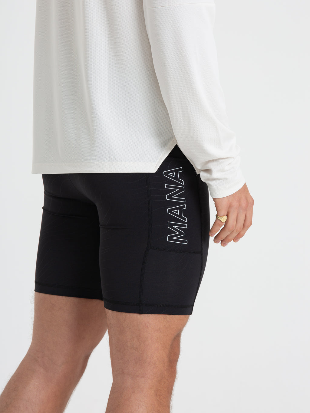 MEN'S HALF TIGHT BLACK