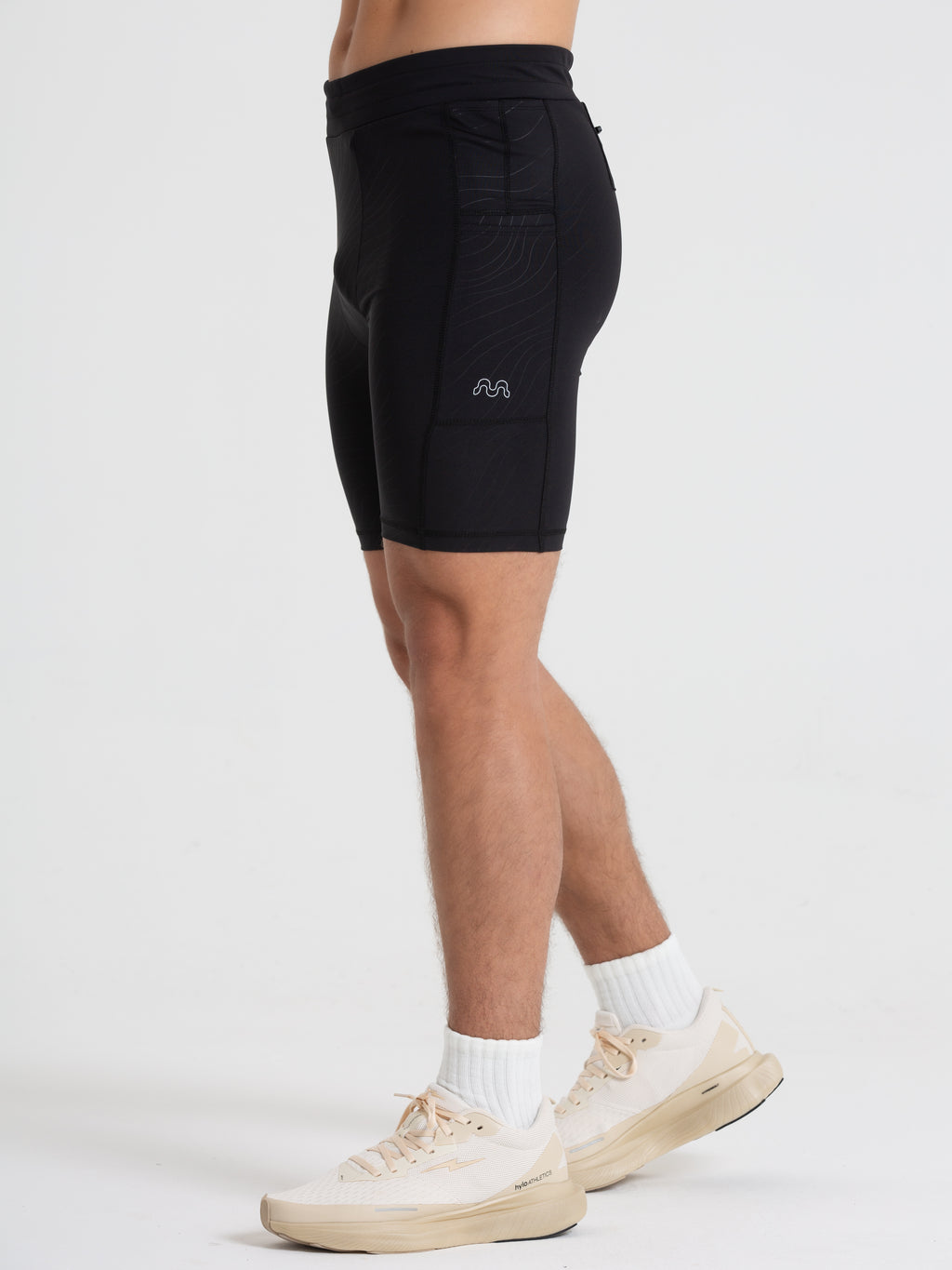 MEN'S HALF TIGHT BLACK
