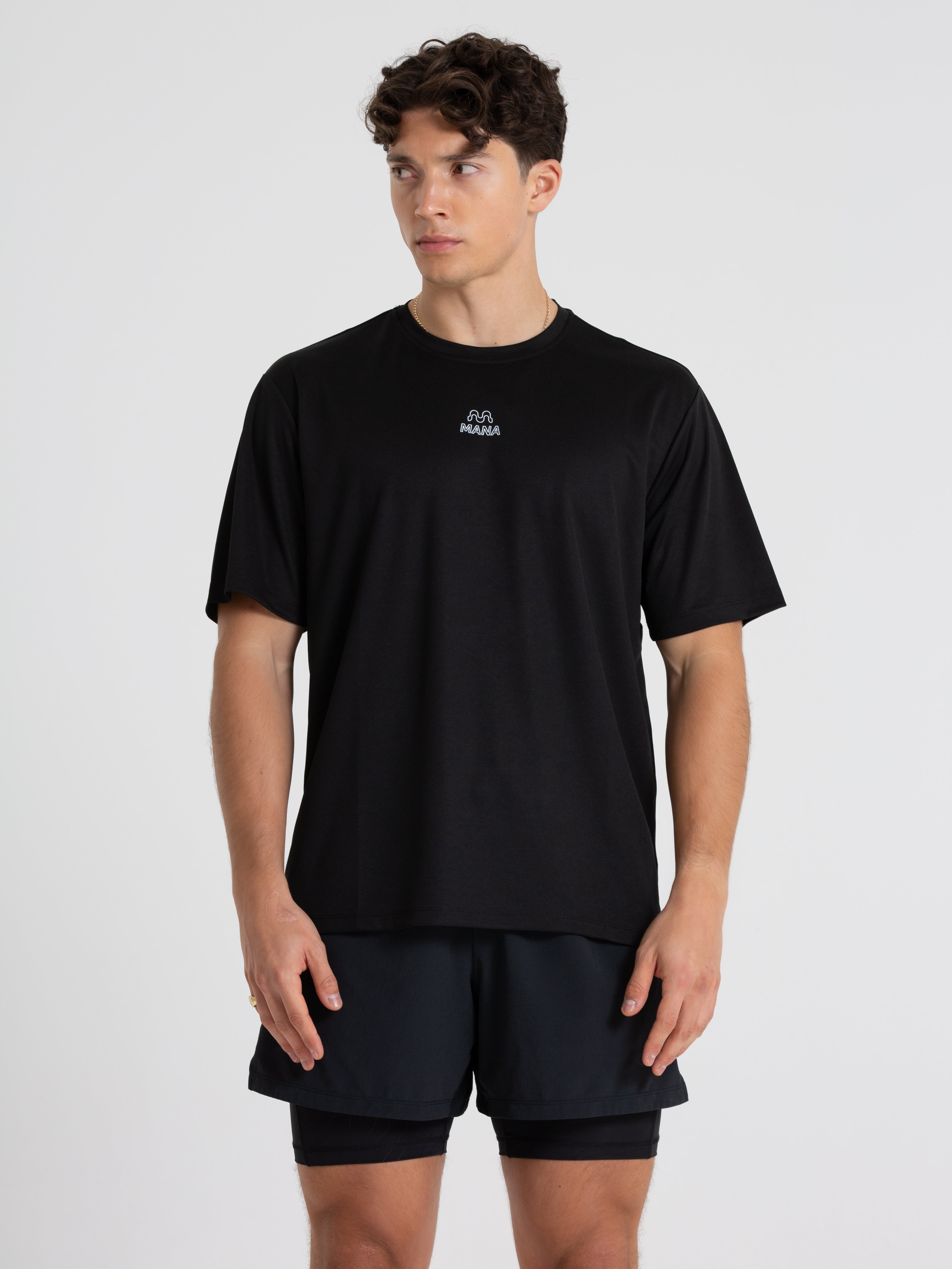 TECHNICAL SHORT SLEEVE BLACK