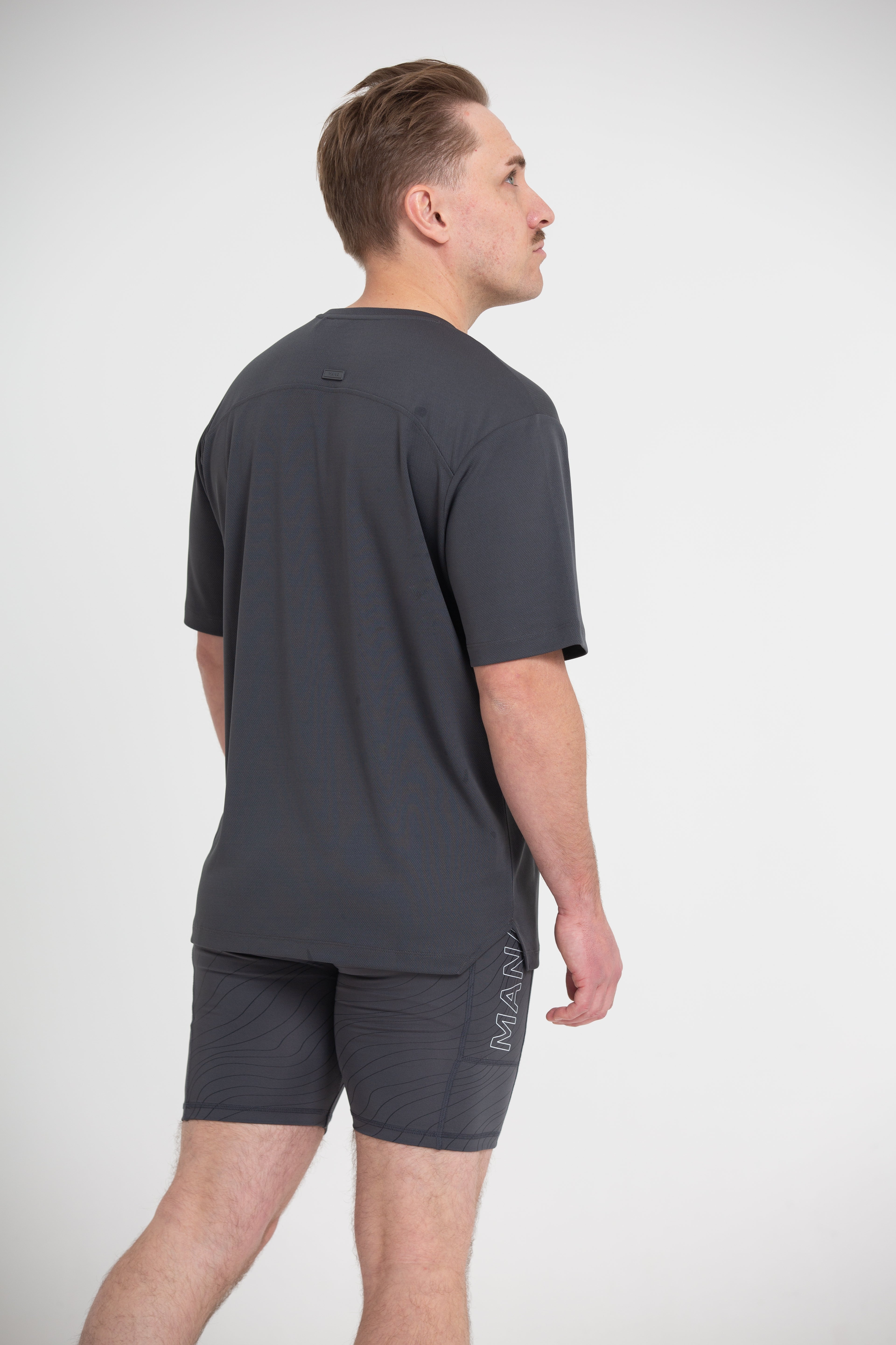 MEN'S HALF TIGHT CARBON GREY