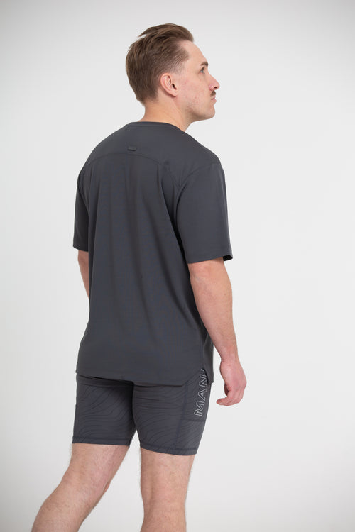 MEN'S HALF TIGHT CARBON GREY