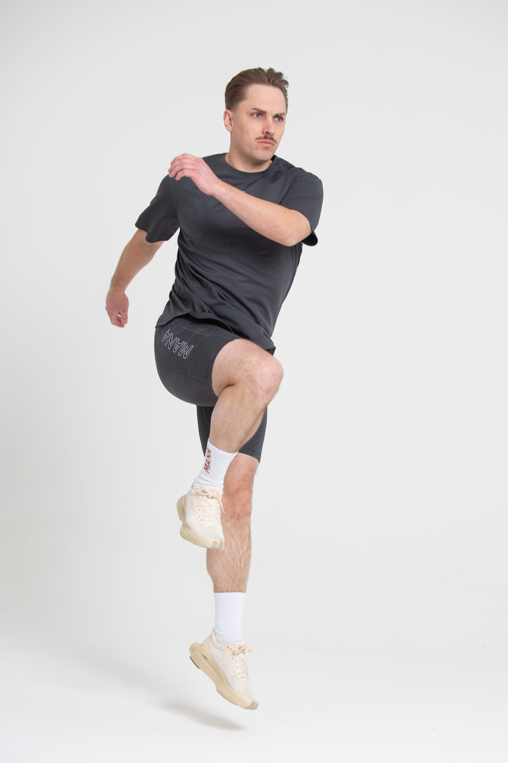 MEN'S HALF TIGHT CARBON GREY