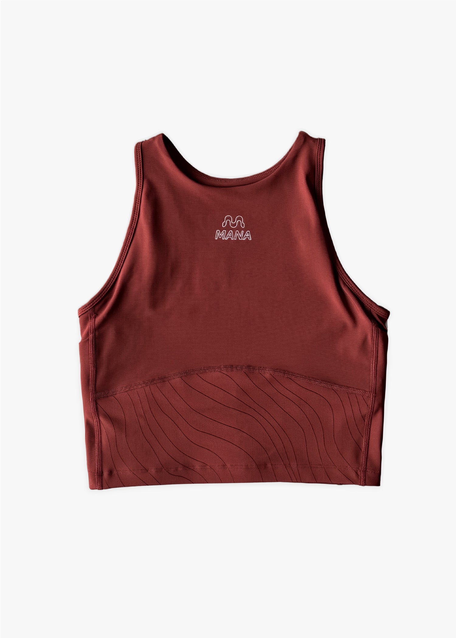 WOMEN'S PERFORMANCE CROP VEST TRACK RED