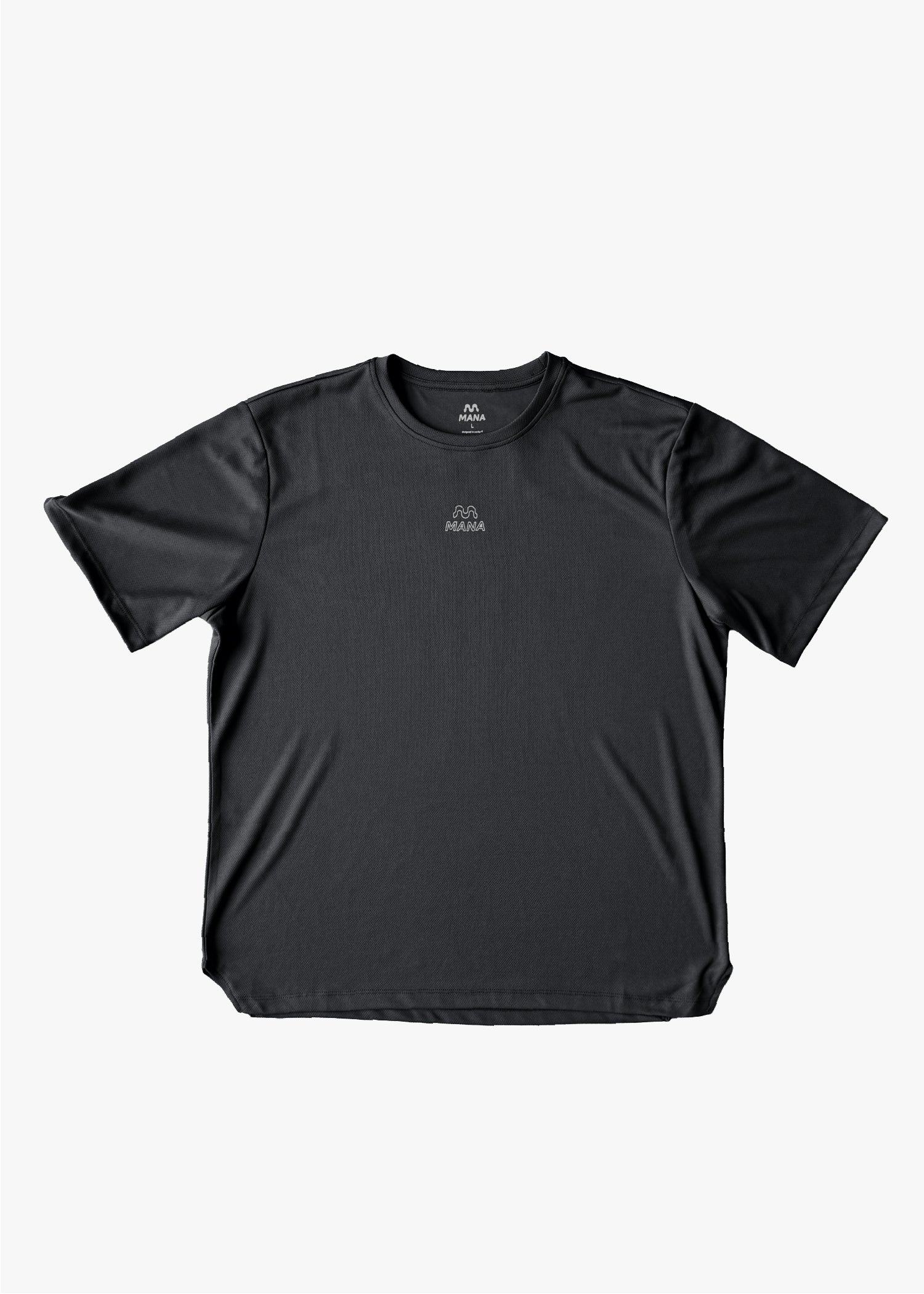 TECHNICAL SHORT SLEEVE CARBON GREY