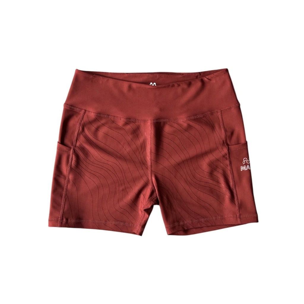 WOMEN'S PERFORMANCE SHORT TRACK RED