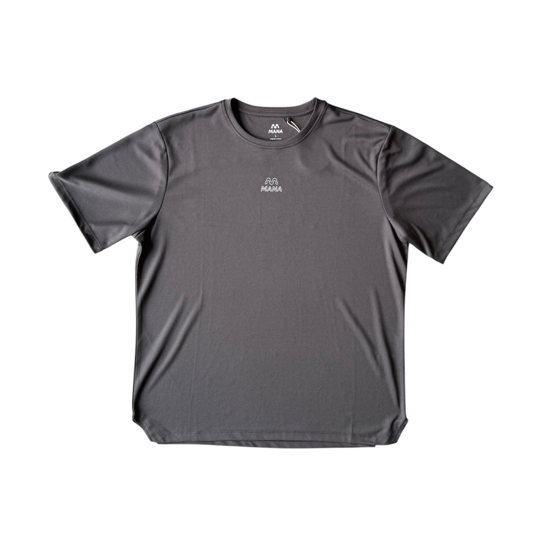 TECHNICAL SHORT SLEEVE CARBON GREY