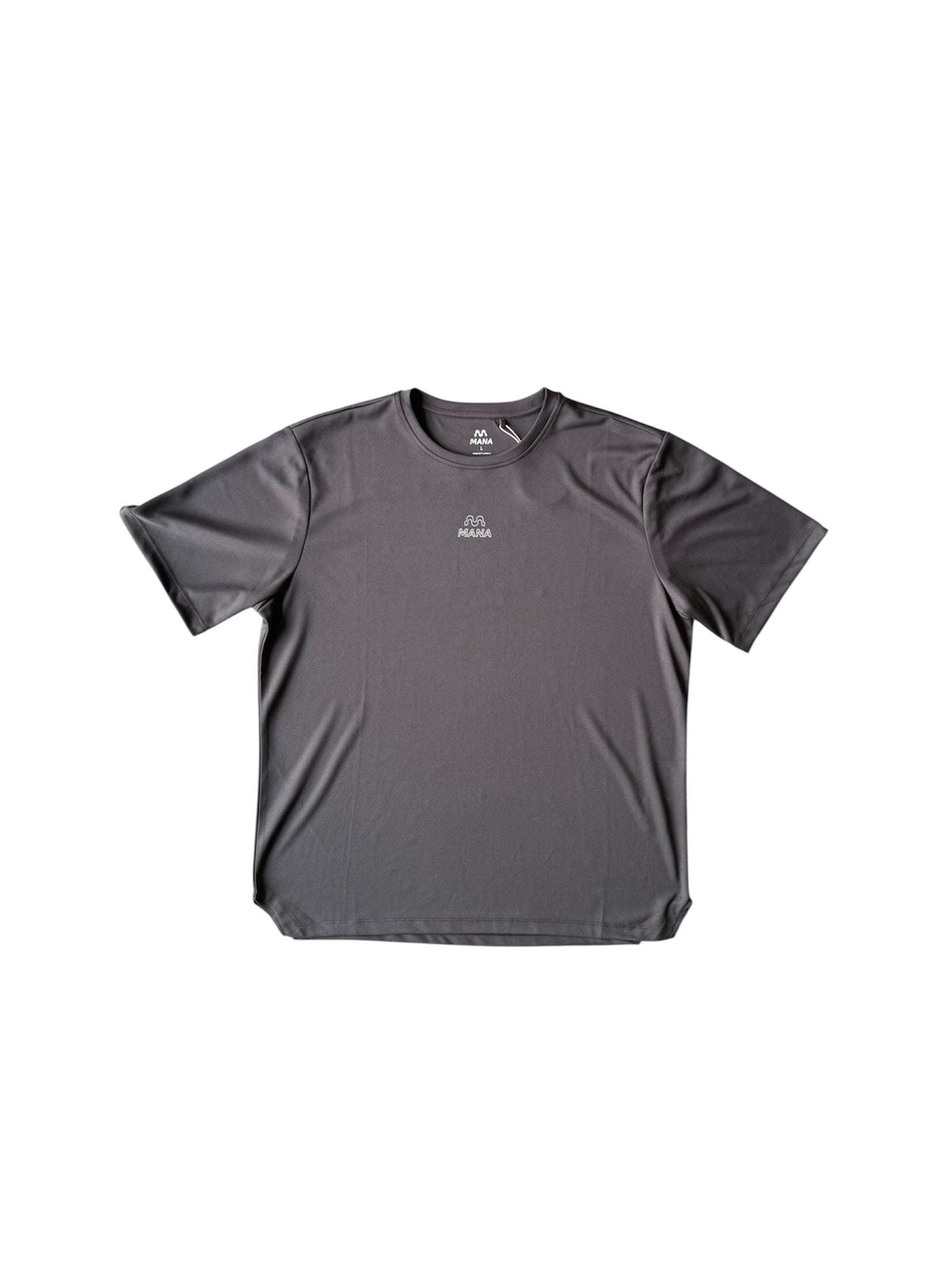 TECHNICAL SHORT SLEEVE CARBON GREY
