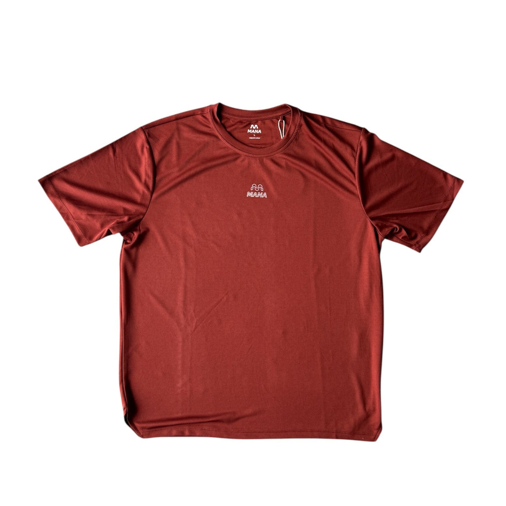 TECHNICAL SHORT SLEEVE TRACK RED